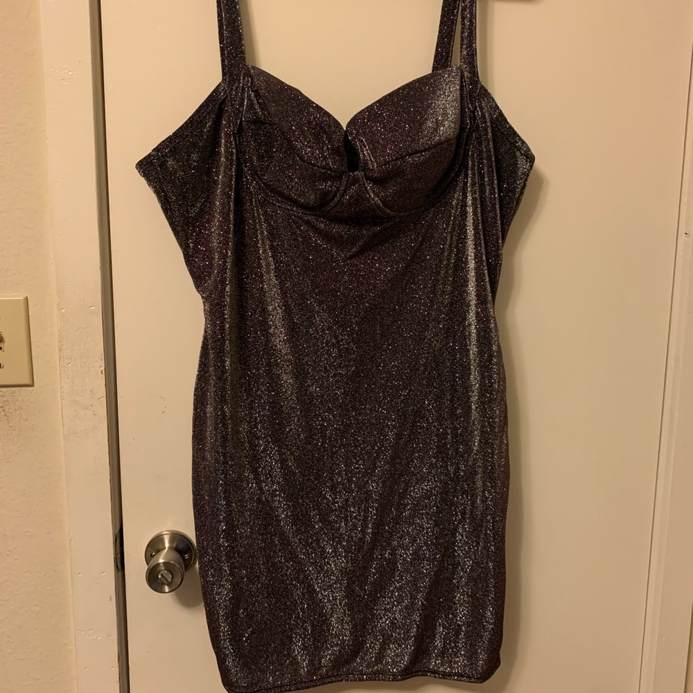 Sparkly Purple Dress